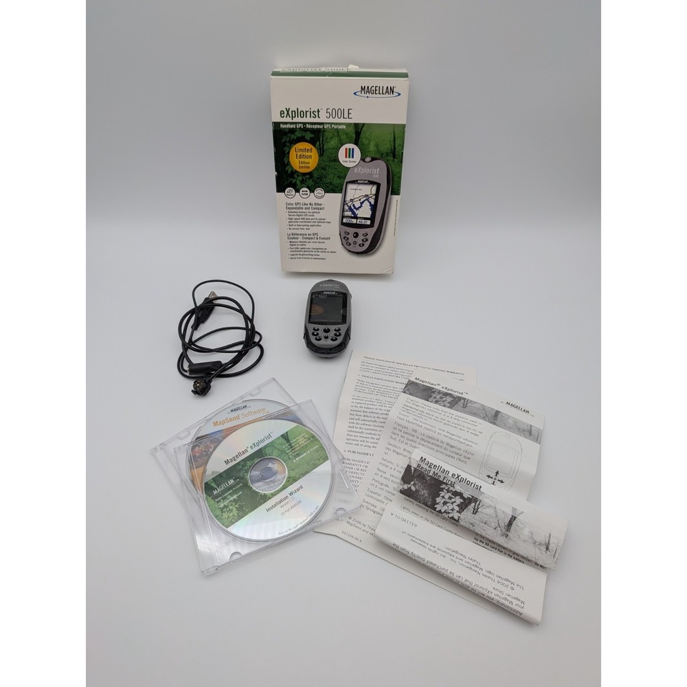 2007 Magellen eXplorist 500LE Handheld GPS Tested